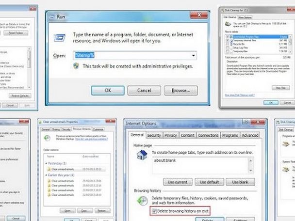 پاک کردن خودکار فایل های موقتی ویندوز